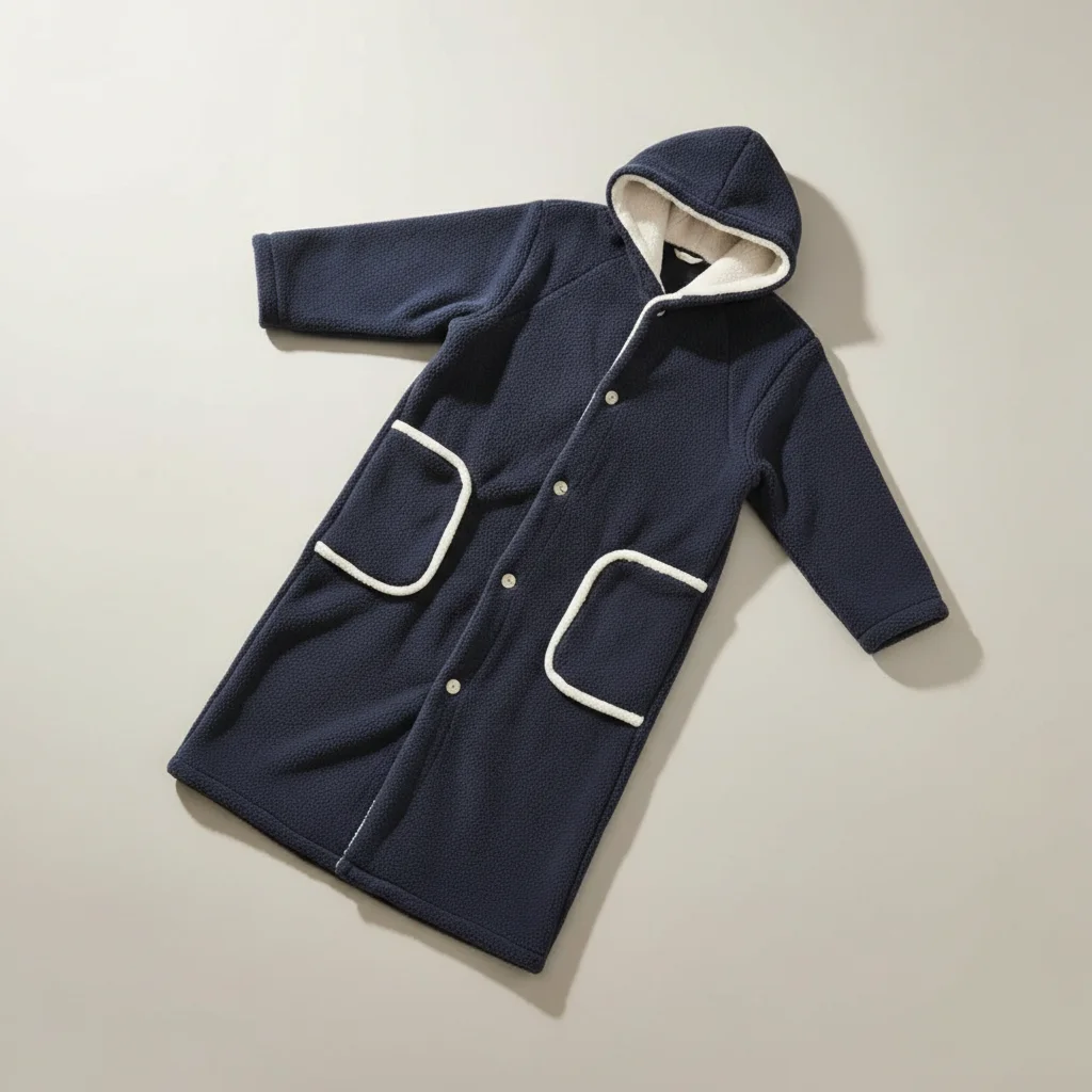 robe chambre homme confort quotidien avec capuche - Vue 2 - robe chambre homme