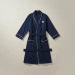 robe chambre homme coton confort quotidien - Vue 1 - robe chambre homme