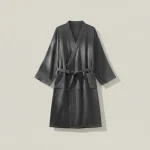 robe chambre homme coton léger quotidien - Vue 1 - robe chambre homme