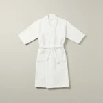 robe chambre homme coton nid d'abeille confort - Vue 1 - robe chambre homme