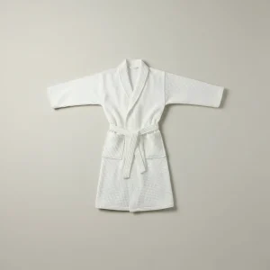 robe chambre homme coton nid d'abeille léger - Vue 2 - robe chambre homme