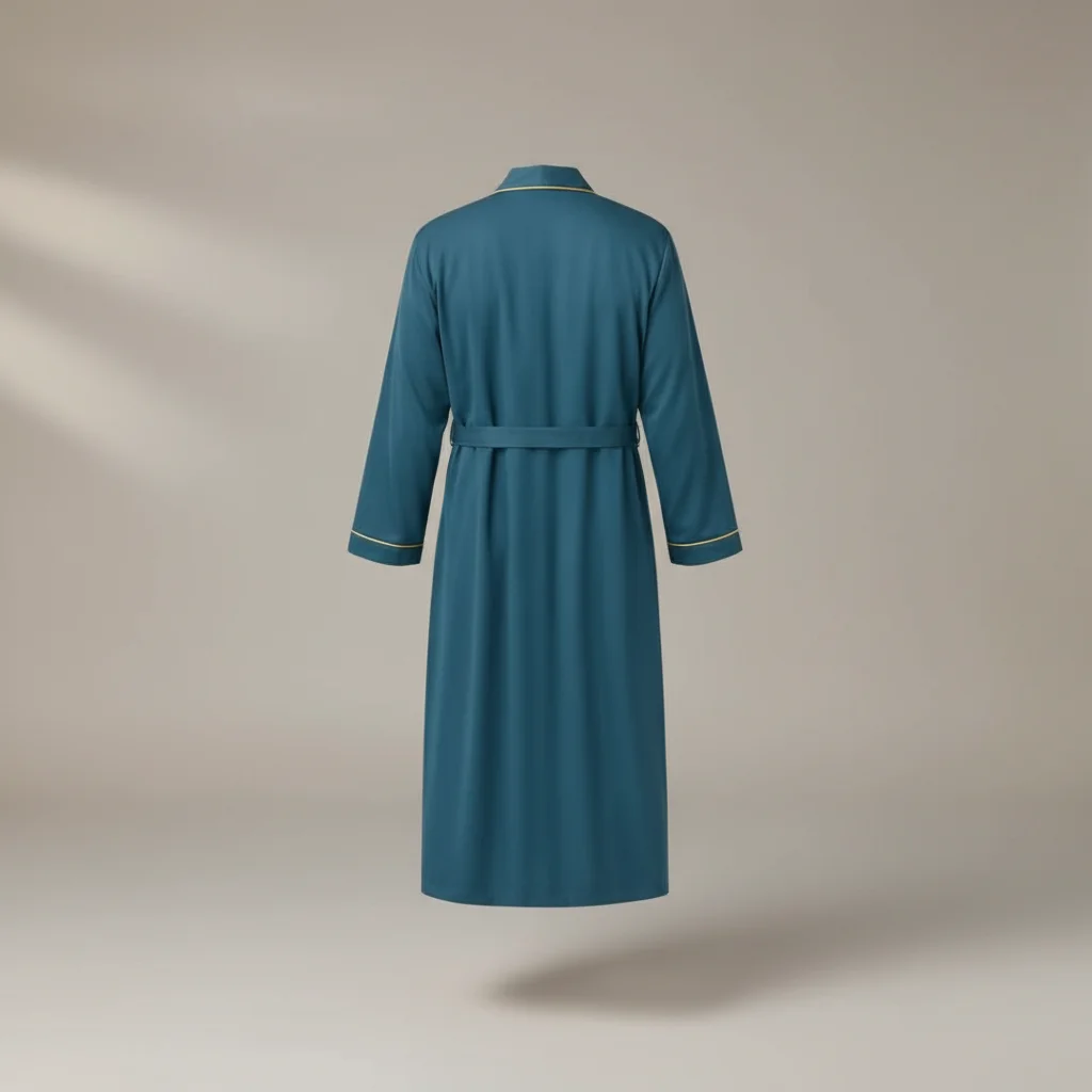 robe chambre homme coton polyester confort - Vue 2 - robe chambre homme