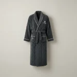 robe chambre homme éponge absorbante confort - Vue 1 - robe chambre homme