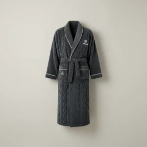robe chambre homme éponge absorbante confort - Vue 1 - robe chambre homme