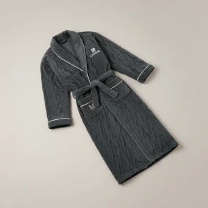 robe chambre homme éponge absorbante confort - Vue 2 - robe chambre homme