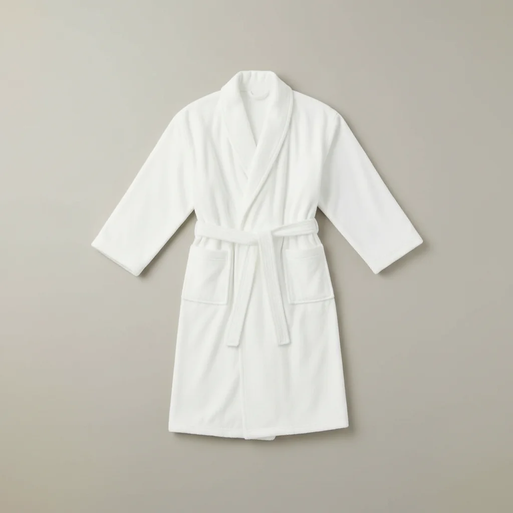 robe chambre homme éponge absorbante confort premium - Vue 5 - robe chambre homme