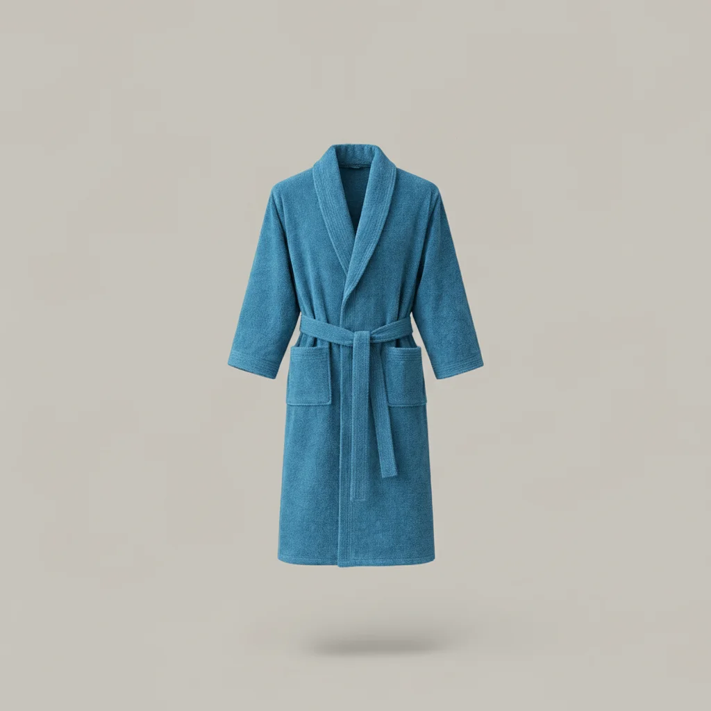 robe chambre homme éponge absorbante confort premium - Vue 7 - robe chambre homme