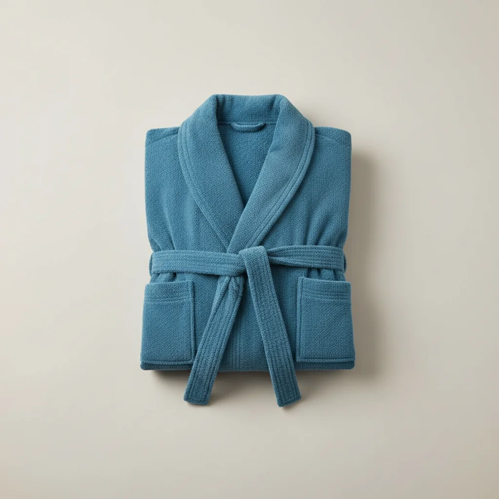 robe chambre homme éponge absorbante confort premium - Vue 8 - robe chambre homme