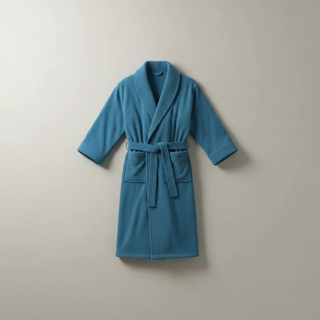 robe chambre homme éponge absorbante confort premium - Vue 9 - robe chambre homme