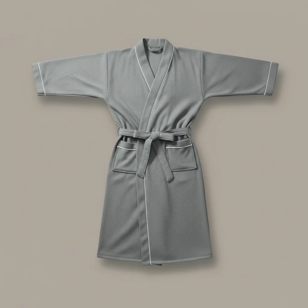 robe chambre homme éponge absorbante quotidienne - Vue 1 - robe chambre homme