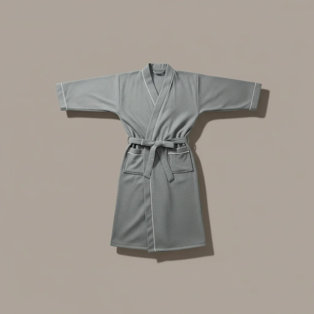 robe chambre homme éponge absorbante quotidienne - Vue 2 - robe chambre homme
