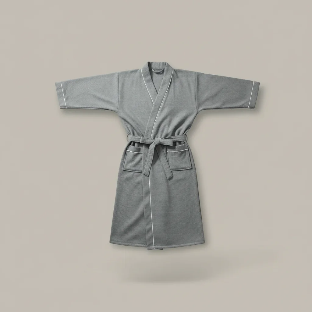 robe chambre homme éponge absorbante quotidienne - Vue 3 - robe chambre homme