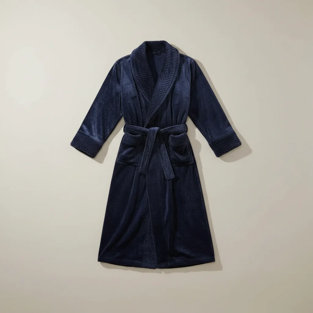 robe chambre homme éponge grande taille confort - Vue 1 - robe chambre homme