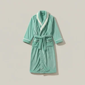 robe chambre homme flanelle confort long - Vue 1 - robe chambre homme
