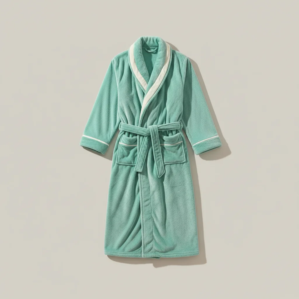 robe chambre homme flanelle confort long - Vue 1 - robe chambre homme