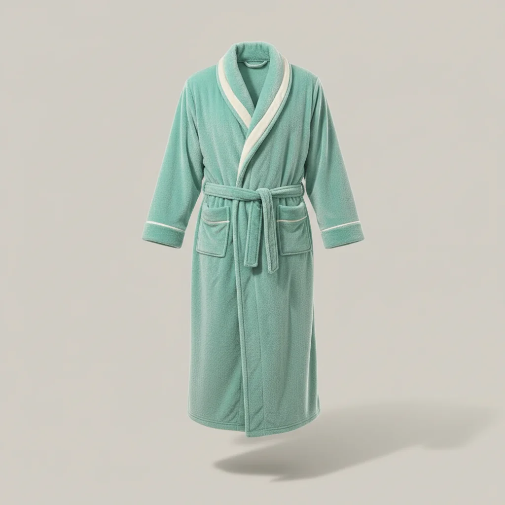 robe chambre homme flanelle confort long - Vue 3 - robe chambre homme