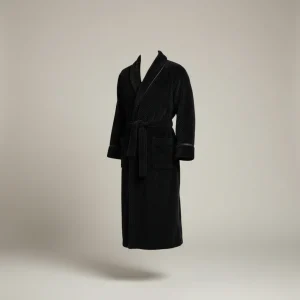 robe chambre homme flanelle longue confort - Vue 1 - robe chambre homme