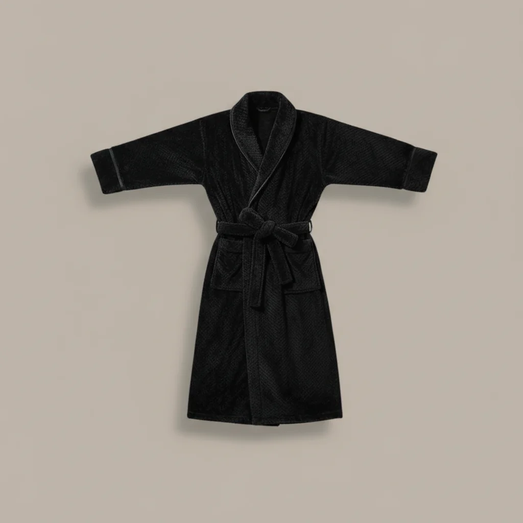 robe chambre homme flanelle longue confort - Vue 2 - robe chambre homme