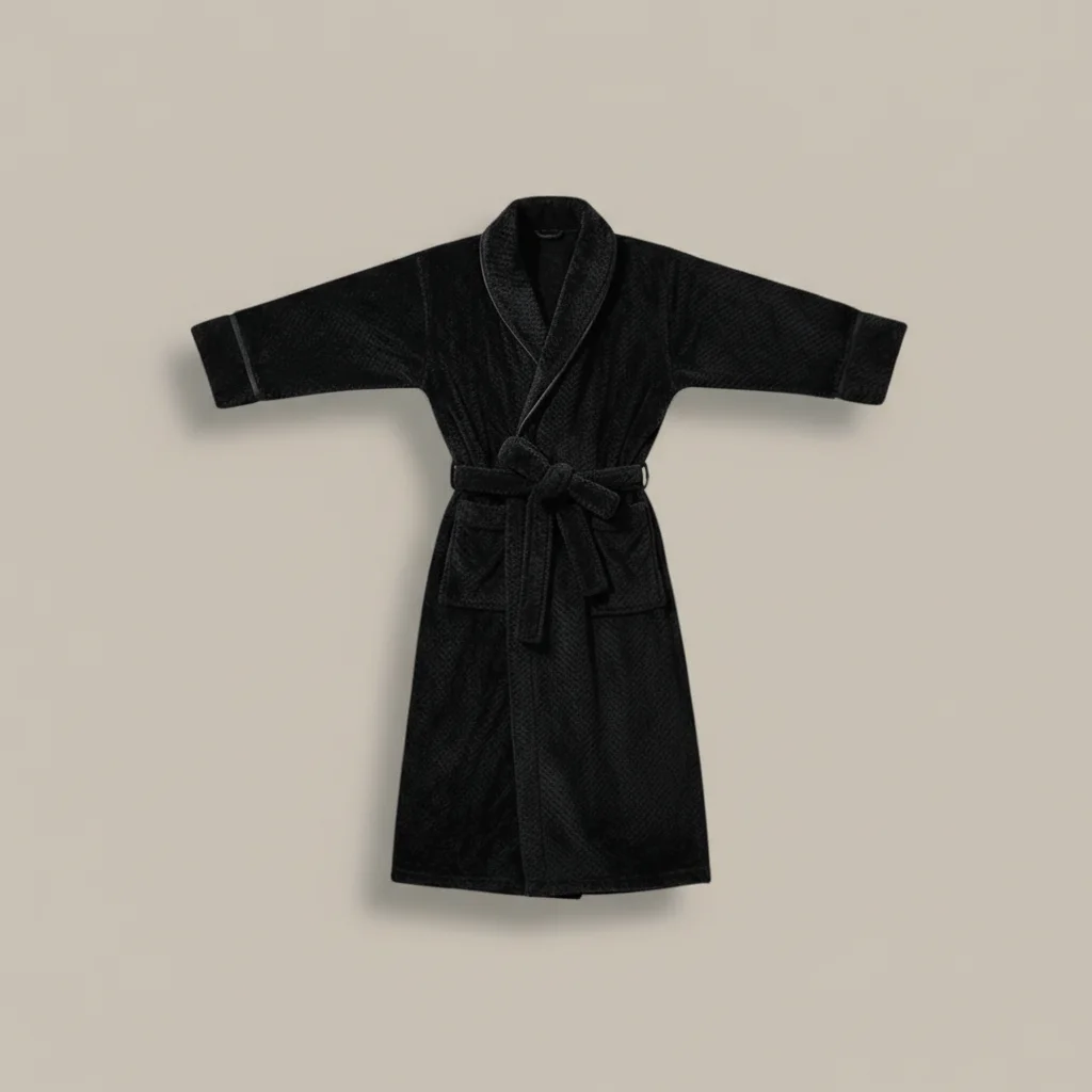 robe chambre homme flanelle longue confort - Vue 3 - robe chambre homme