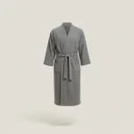 robe chambre homme gaufrée confort quotidien - Vue 1 - robe chambre homme