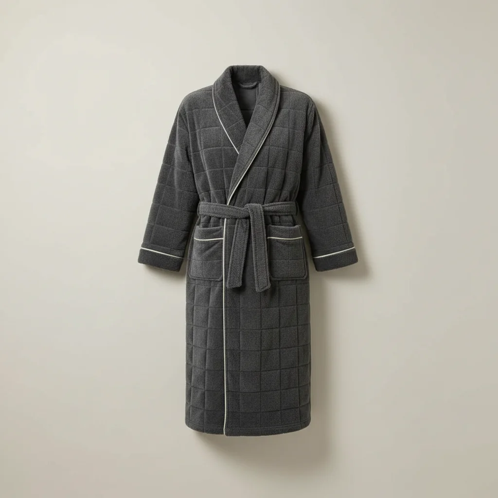 robe chambre homme grande taille confort - Vue 2 - robe chambre homme