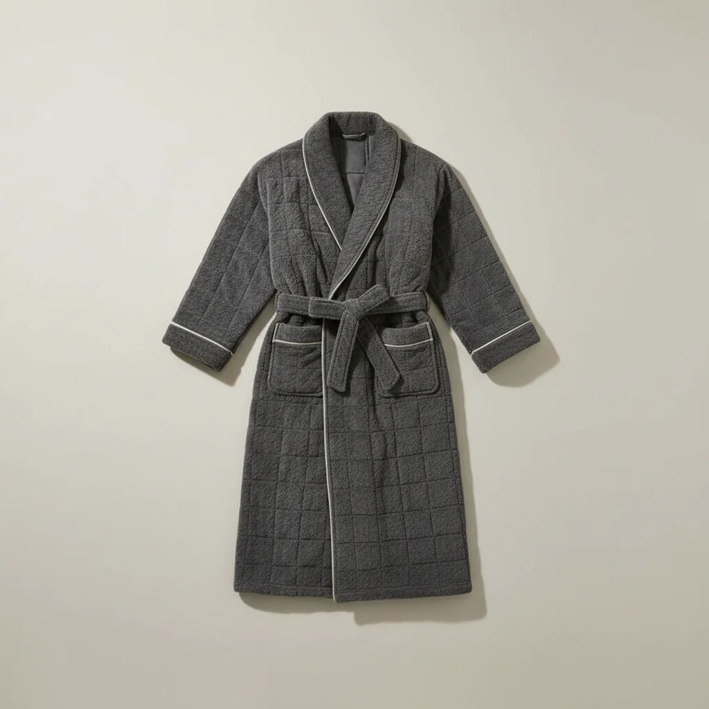 robe chambre homme grande taille confort - Vue 3 - robe chambre homme