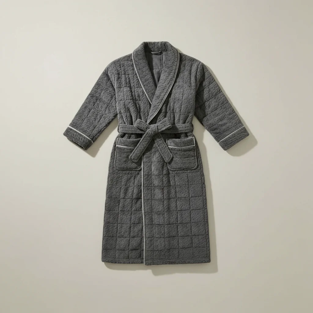 robe chambre homme grande taille confort - Vue 4 - robe chambre homme
