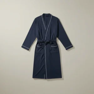 robe chambre homme jersey confort quotidien - Vue 2 - robe chambre homme