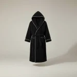 robe chambre homme longue confort cocooning capuche - Vue 1 - robe chambre homme