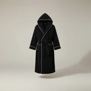 robe chambre homme longue confort cocooning capuche - Vue 1 - robe chambre homme
