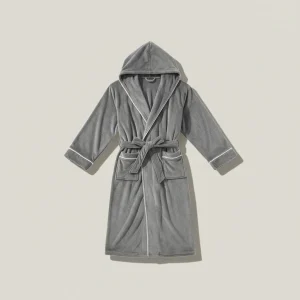 robe chambre homme longue confort cocooning - Vue 2 - robe chambre homme