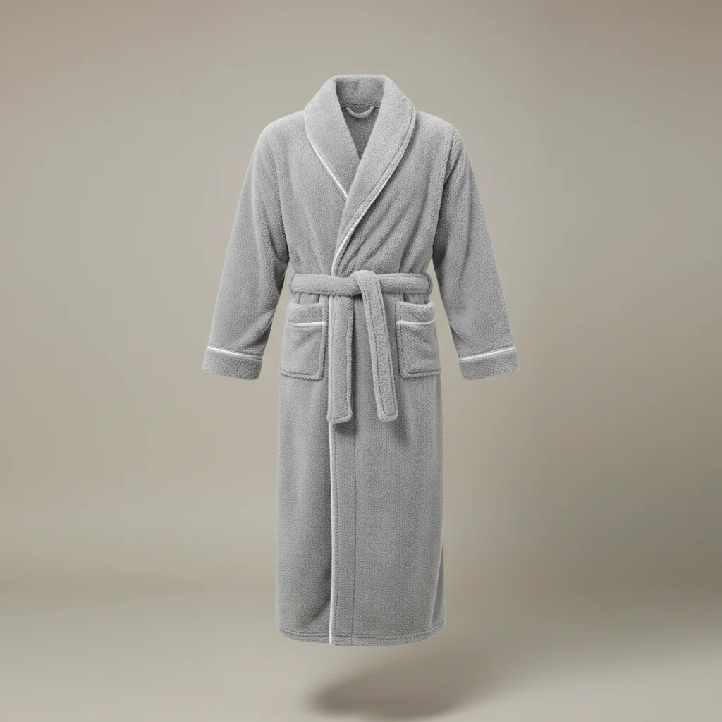 robe chambre homme longue confort ultime - Vue 6 - robe chambre homme