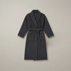 robe chambre homme longue en maille confort - Vue 1 - robe chambre homme