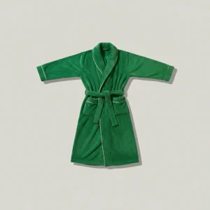 robe chambre homme longue en tissu épais - Vue 2 - robe chambre homme