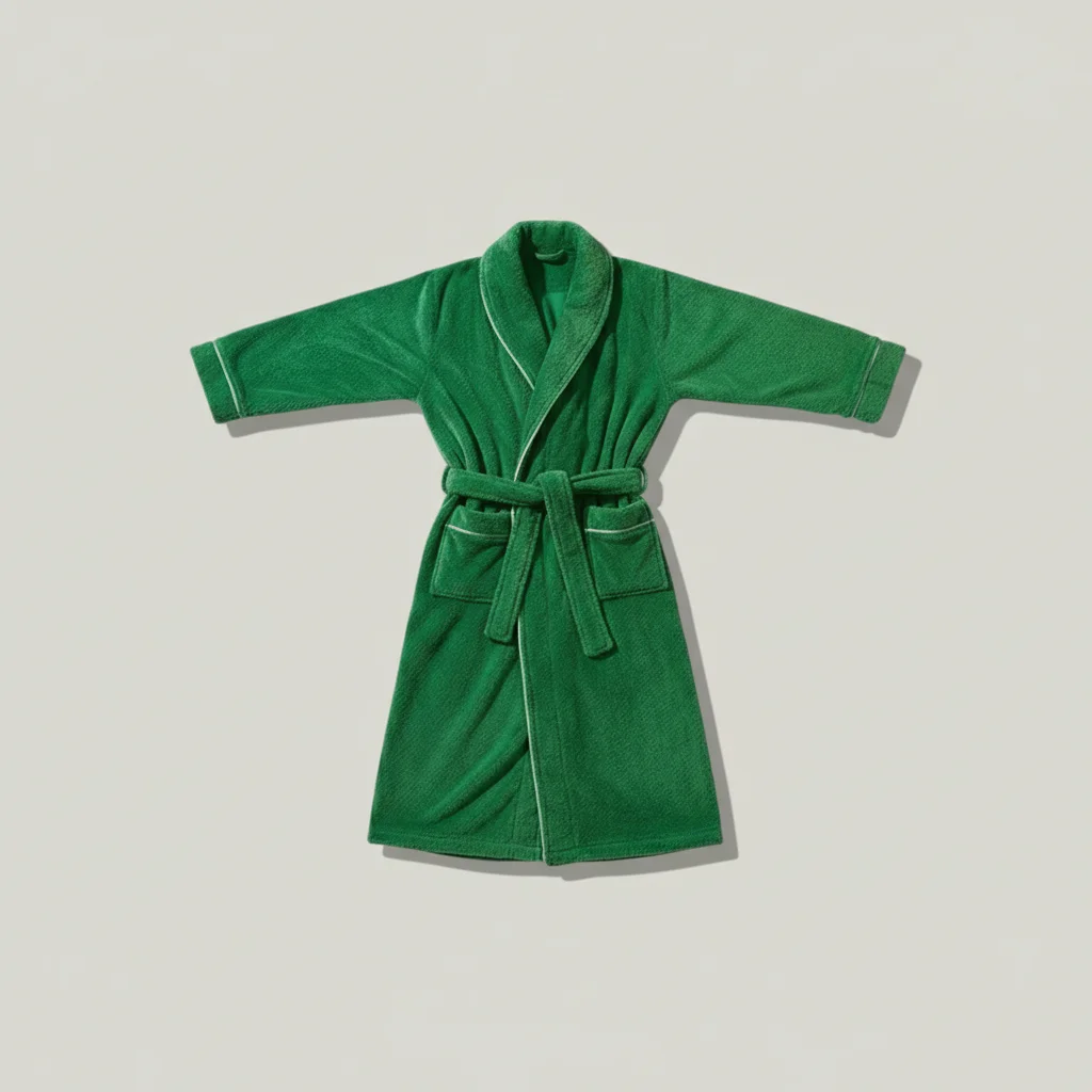 robe chambre homme longue en tissu épais - Vue 2 - robe chambre homme