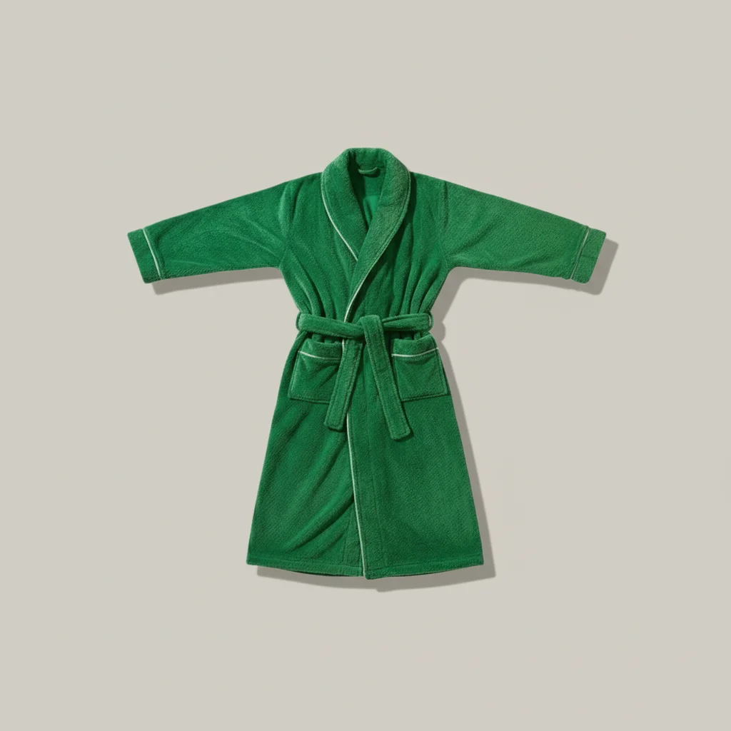 robe chambre homme longue en tissu épais - Vue 5 - robe chambre homme