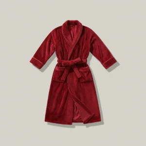 robe chambre homme longue flanelle élégante - Vue 2 - robe chambre homme