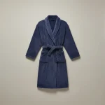 robe chambre homme longue polyester cocooning - Vue 1 - robe chambre homme