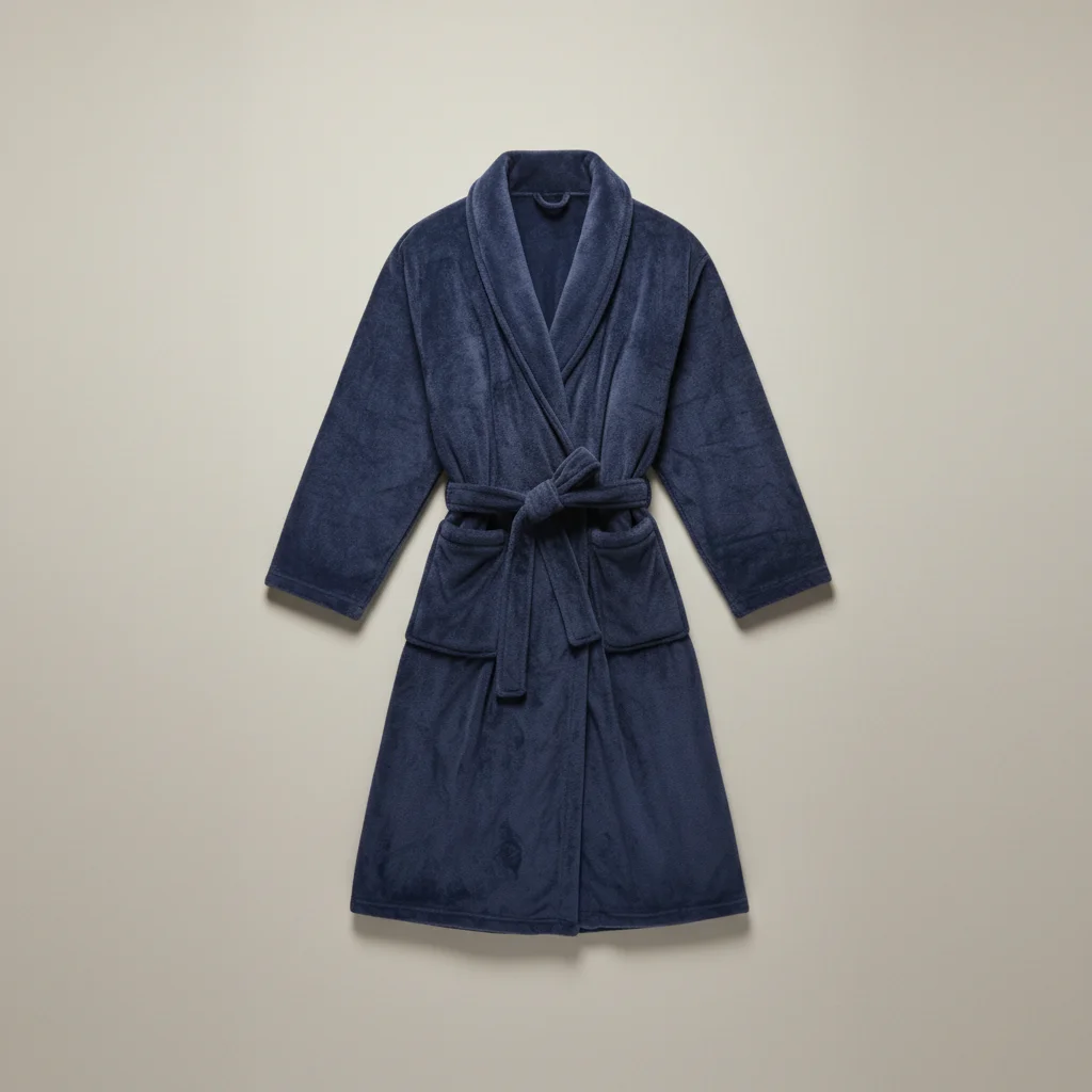 robe chambre homme polaire confort supérieur - Vue 4 - robe chambre homme