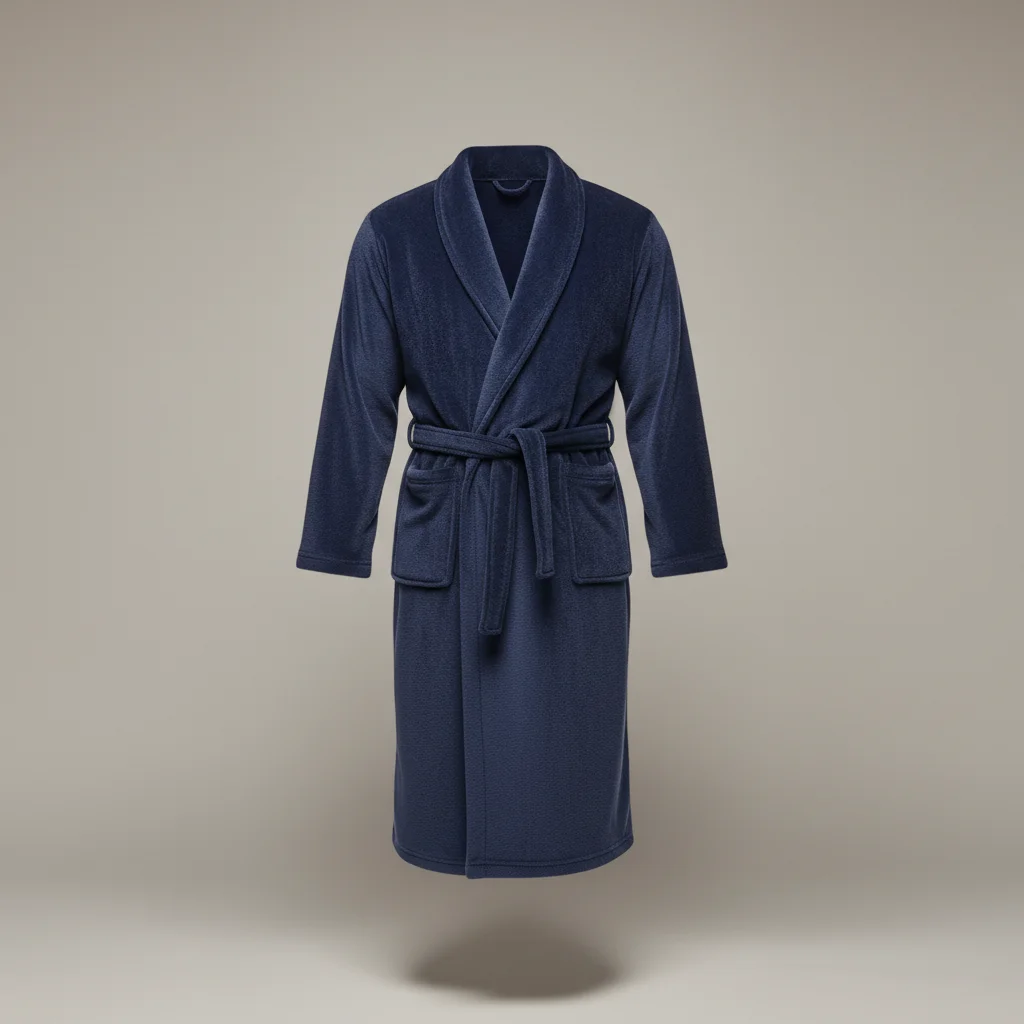 robe chambre homme polaire confort supérieur - Vue 6 - robe chambre homme