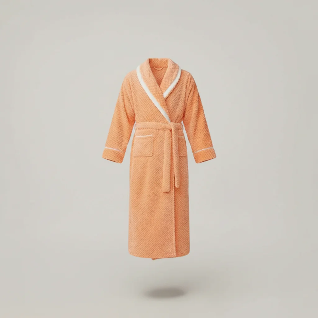 robe chambre homme polaire grande taille cocooning - Vue 6 - robe chambre homme