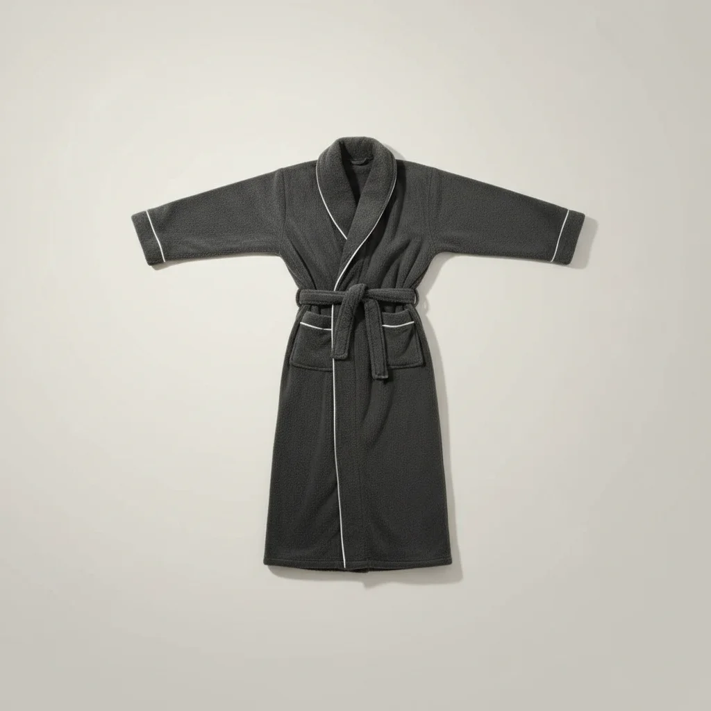 robe chambre homme polyester confort quotidien - Vue 1 - robe chambre homme