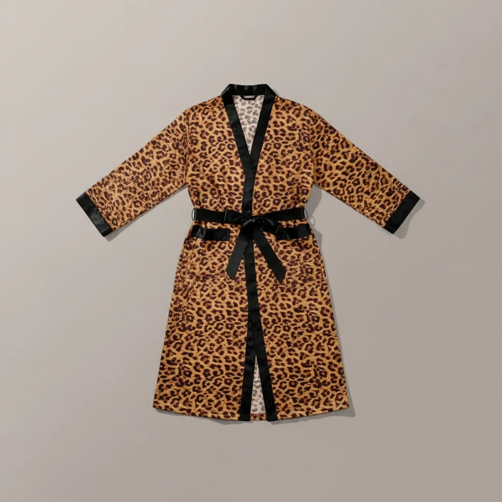 Robe chambre homme polyester style audacieux - Vue 4 - robe chambre homme