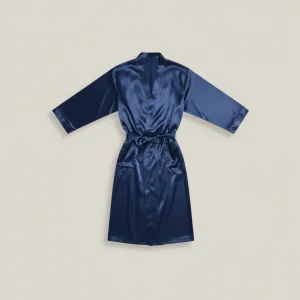 robe chambre homme satin confort premium - Vue 2 - robe chambre homme