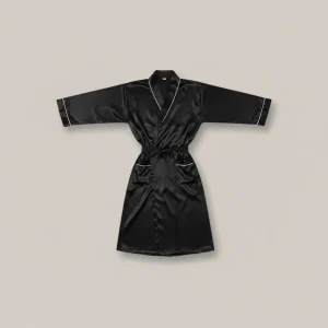 robe chambre homme satin élégant confort - Vue 1 - robe chambre homme