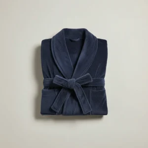 robe chambre homme velours confort quotidien - Vue 1 - robe chambre homme