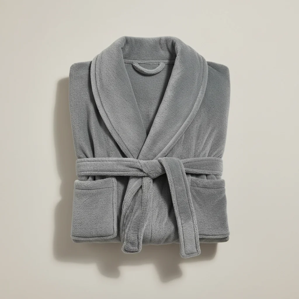 robe chambre homme velours confort quotidien - Vue 12 - robe chambre homme