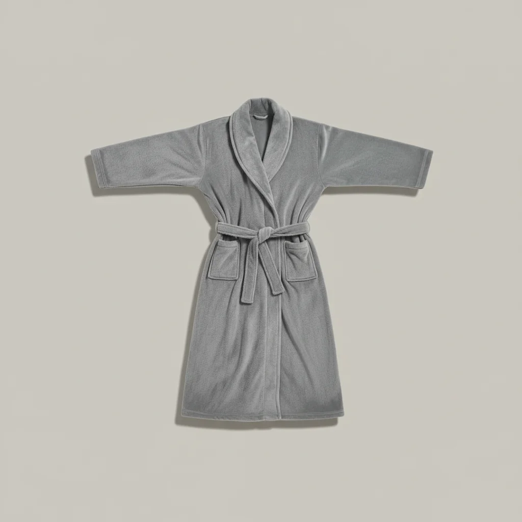 robe chambre homme velours confort quotidien - Vue 14 - robe chambre homme