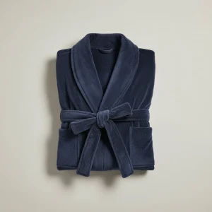 robe chambre homme velours confort quotidien - Vue 2 - robe chambre homme