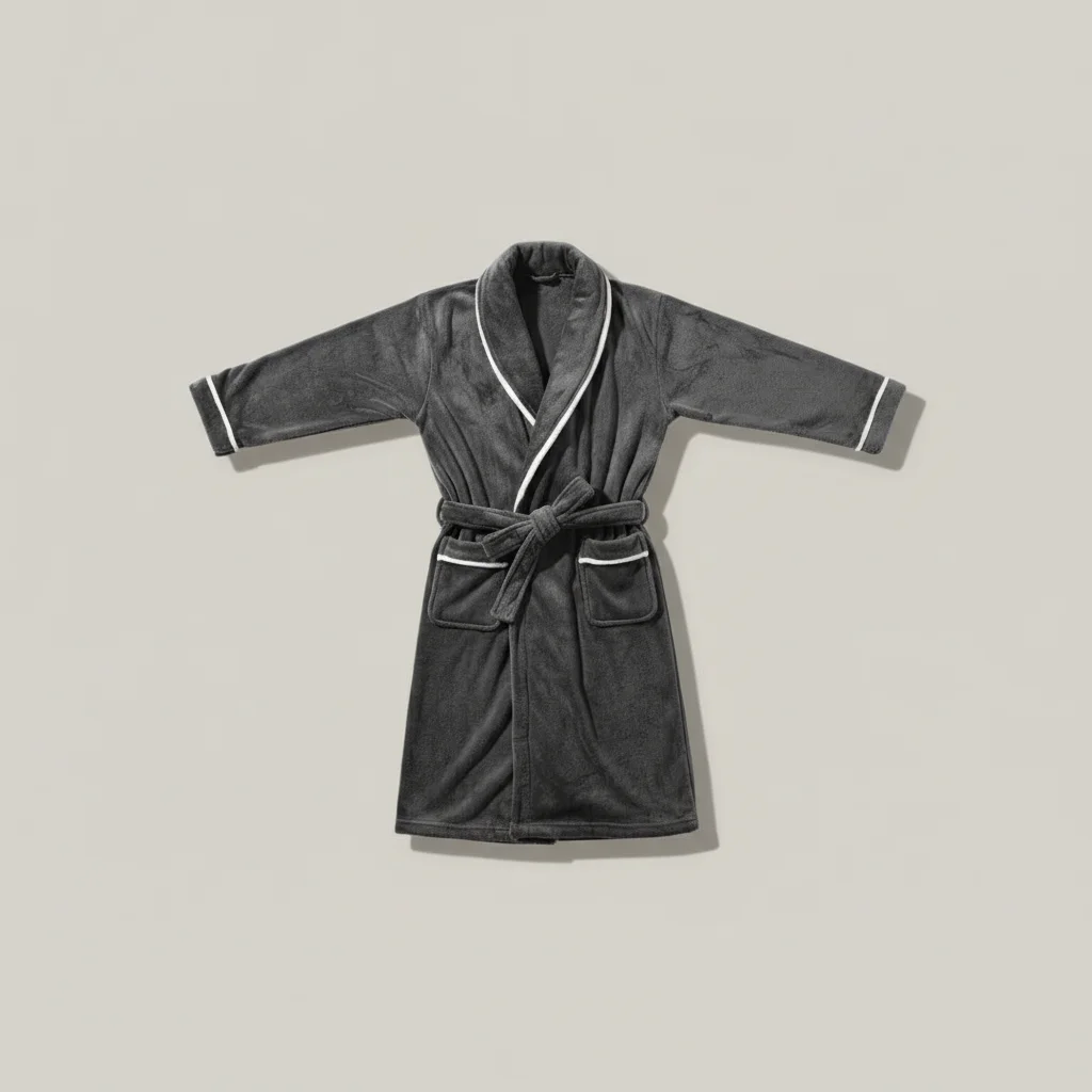robe chambre homme velours flanelle confort premium - Vue 1 - robe chambre homme